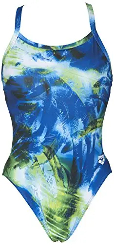 Arena Palm Forest Challenge Back One Piece FL Donna