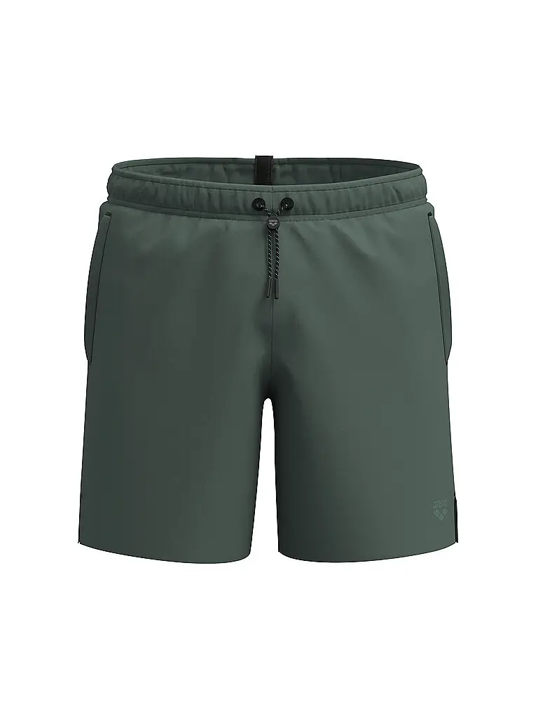 Pantaloncini da bagno da uomo Evo verde scuro | S
