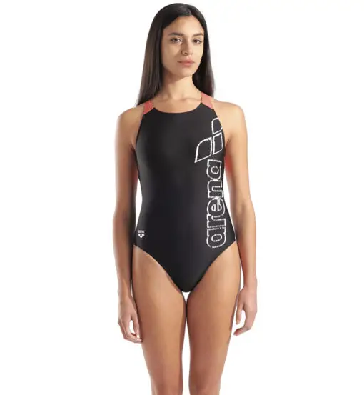 Scratchy V Back W - costume intero - donna Black