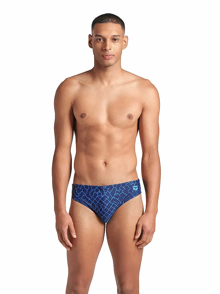 Slip da bagno da uomo Allover blu | 50