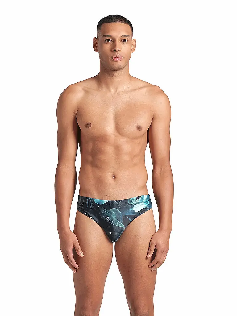 Slip da bagno da uomo Allover verde scuro | 54