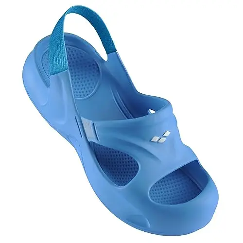 Arena Softy Hook, Scarpe da Spiaggia e Piscina Unisex-Bambini, Blu (Turquoise/Eolia 077), 28/29 EU