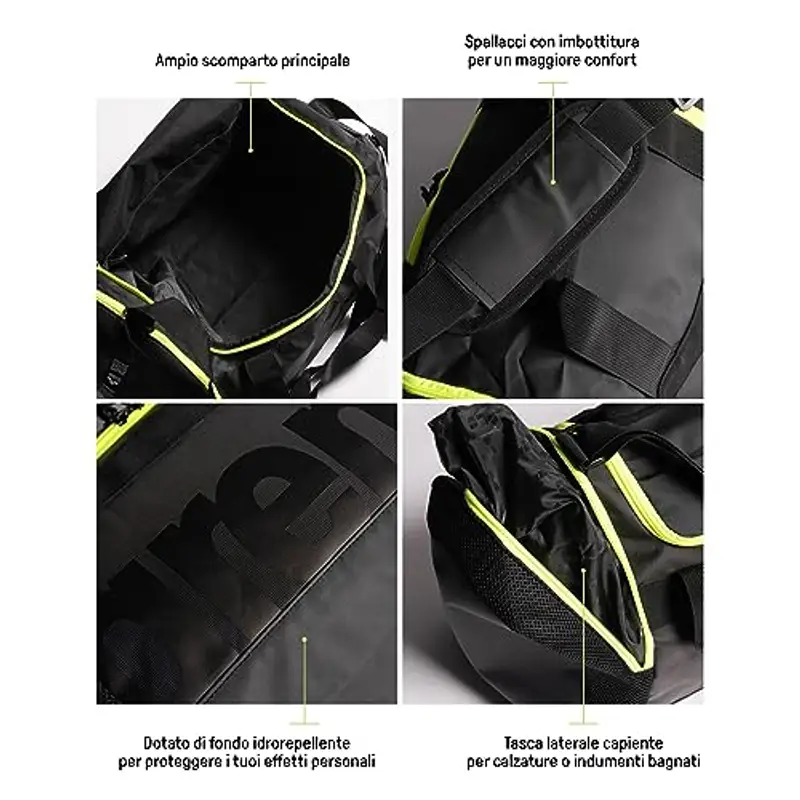 Arena Borsone da viaggio Viola 1550457 miniatura 3