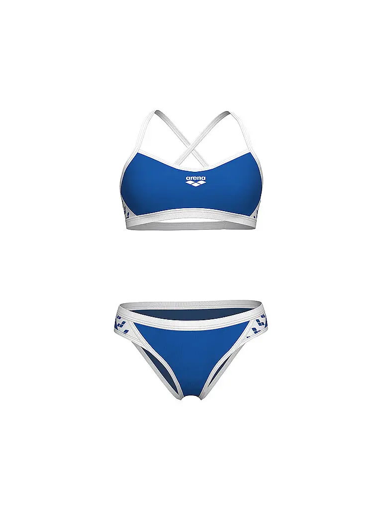 Sportbikini da donna blu | 34