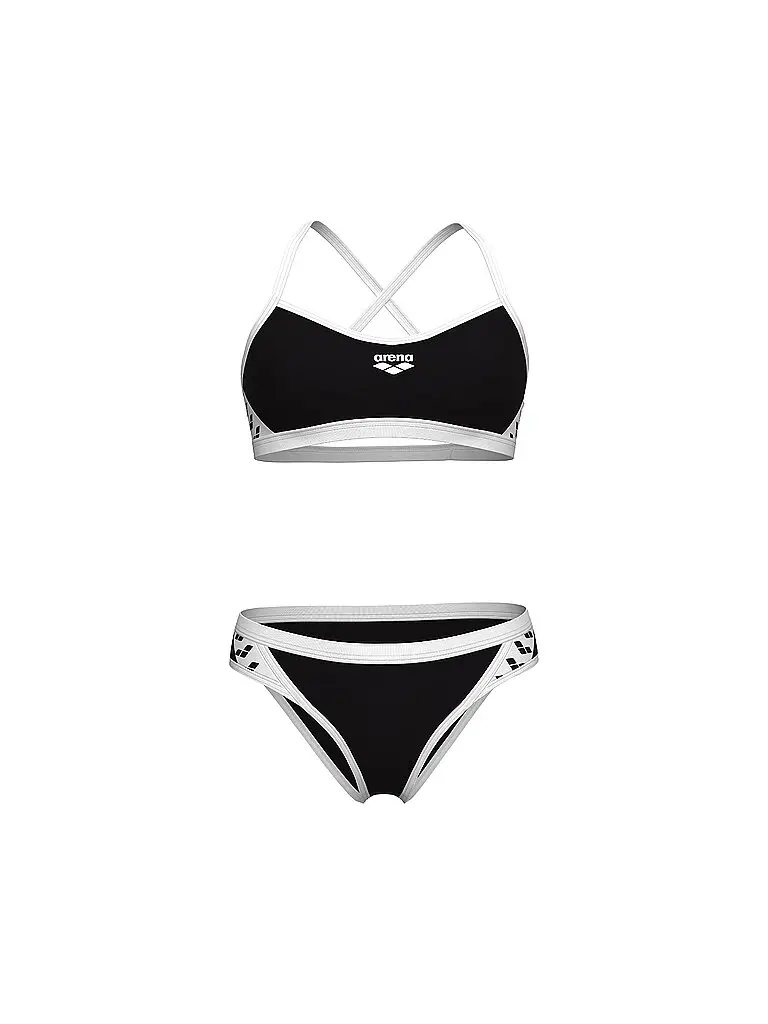 Sportbikini da donna nero | 34