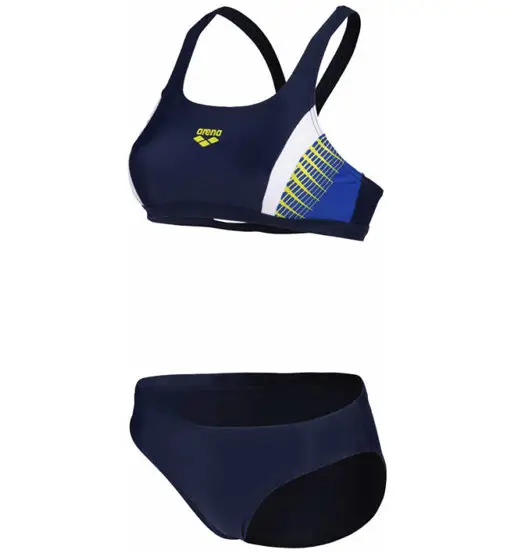 W Threefold Two Pieces R - costume - donna Blue