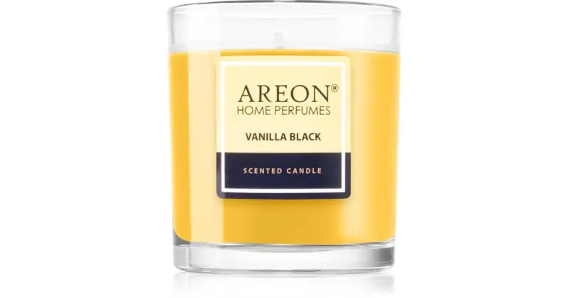 Scented Candle Vanilla Black candela profumata 120 g