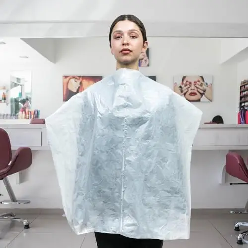 Areso | Mantelline Monouso Parrucchiere 100 Pezzi in Rotolo, Mantelle Colore Monouso Parrucchiere in Vari Colori miniatura 2