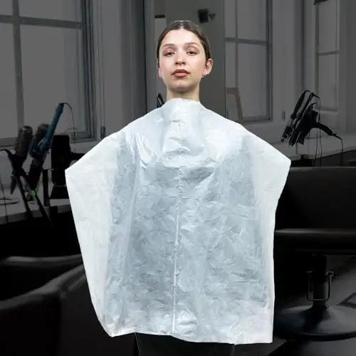 Areso | Mantelline Monouso Parrucchiere 100 Pezzi in Rotolo, Mantelle Colore Monouso Parrucchiere in Vari Colori miniatura 3