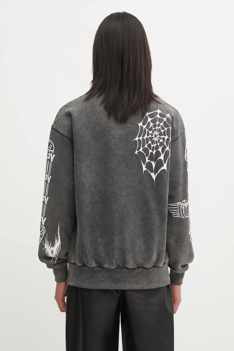 felpa in cotone Overlord uomo colore grigio AR2003604 miniatura 3