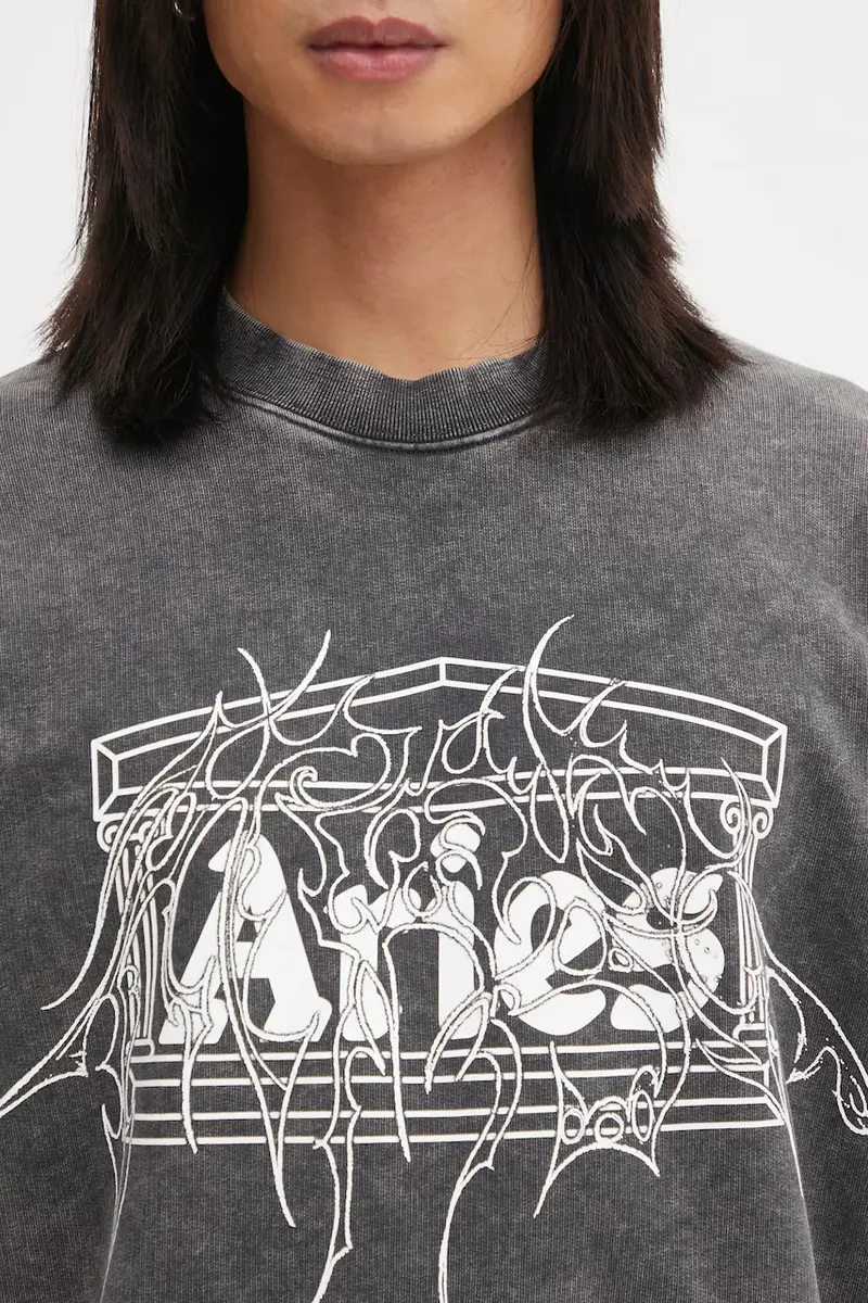 felpa in cotone Overlord uomo colore grigio AR2003604 miniatura 4