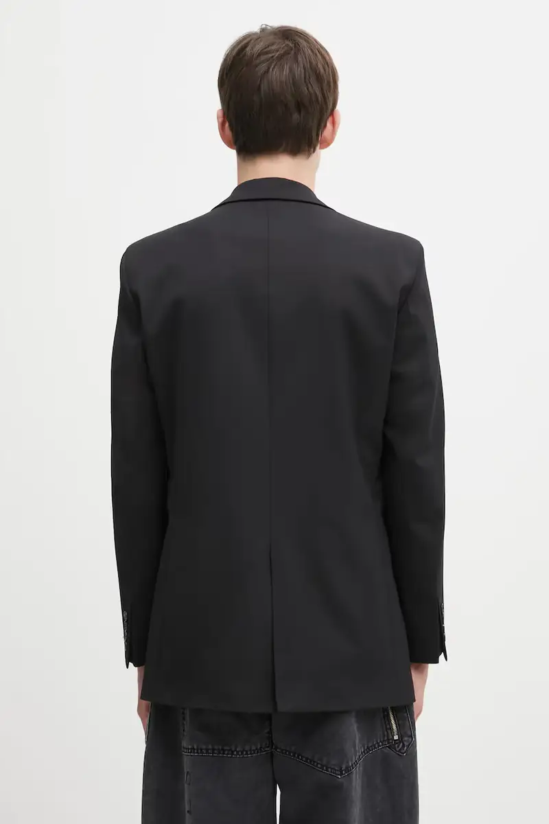 giacca con lana colore nero AR7010204 miniatura 3