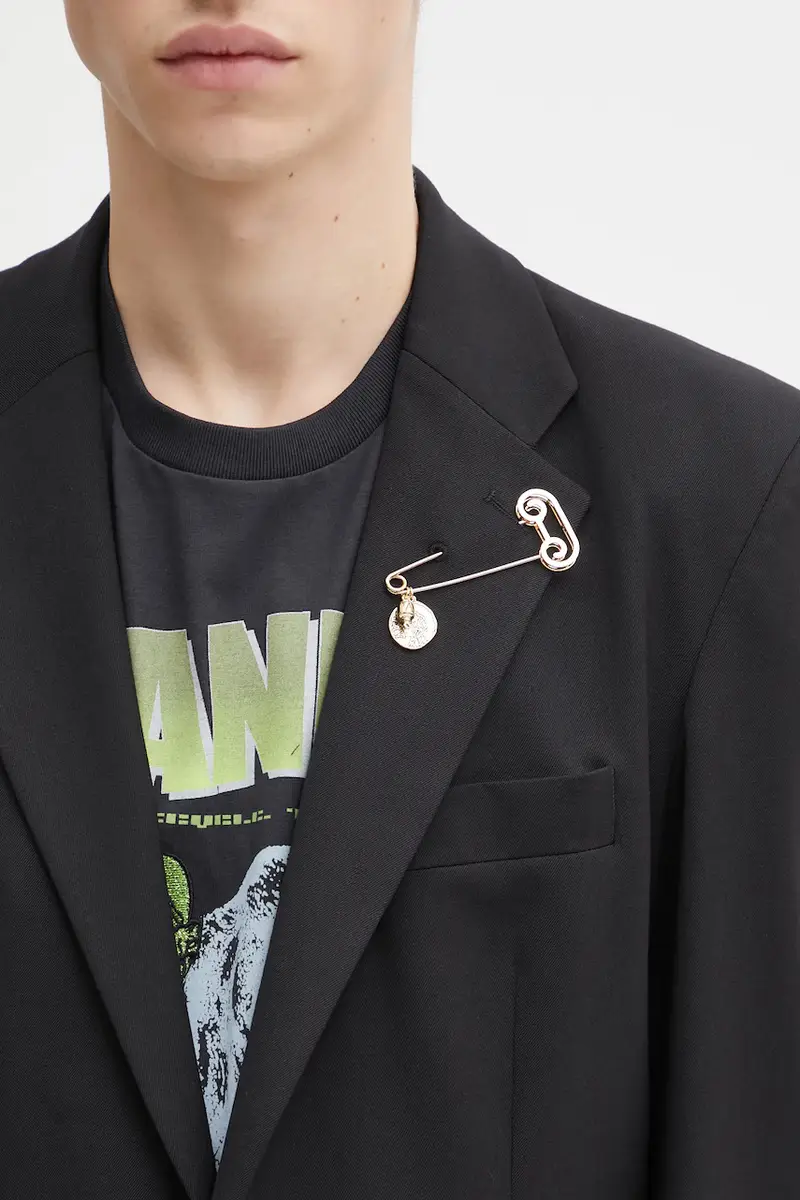 giacca con lana colore nero AR7010204 miniatura 4