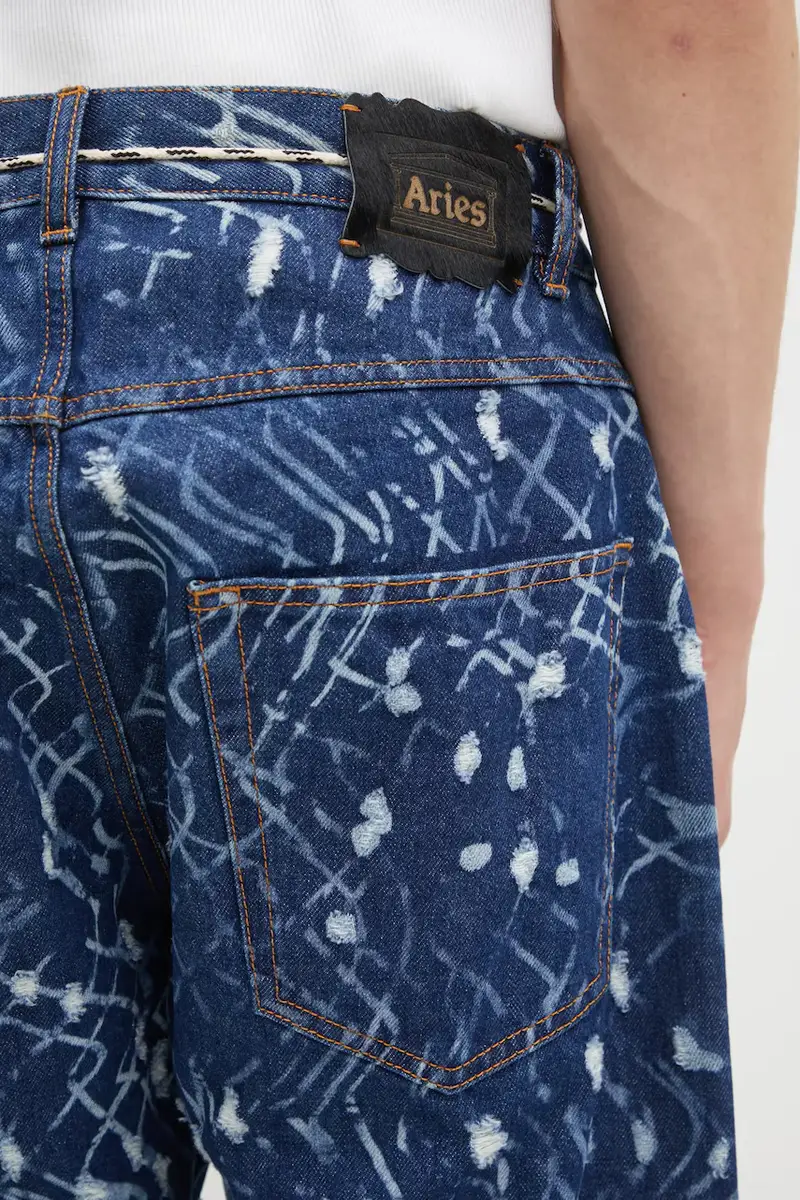 Aries Jeans Uomo Blu 3406446 miniatura 4