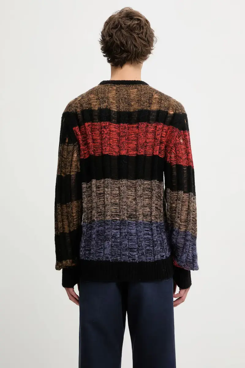 maglione con mohair Mohair Cable AR2004304 Multicolore miniatura 3