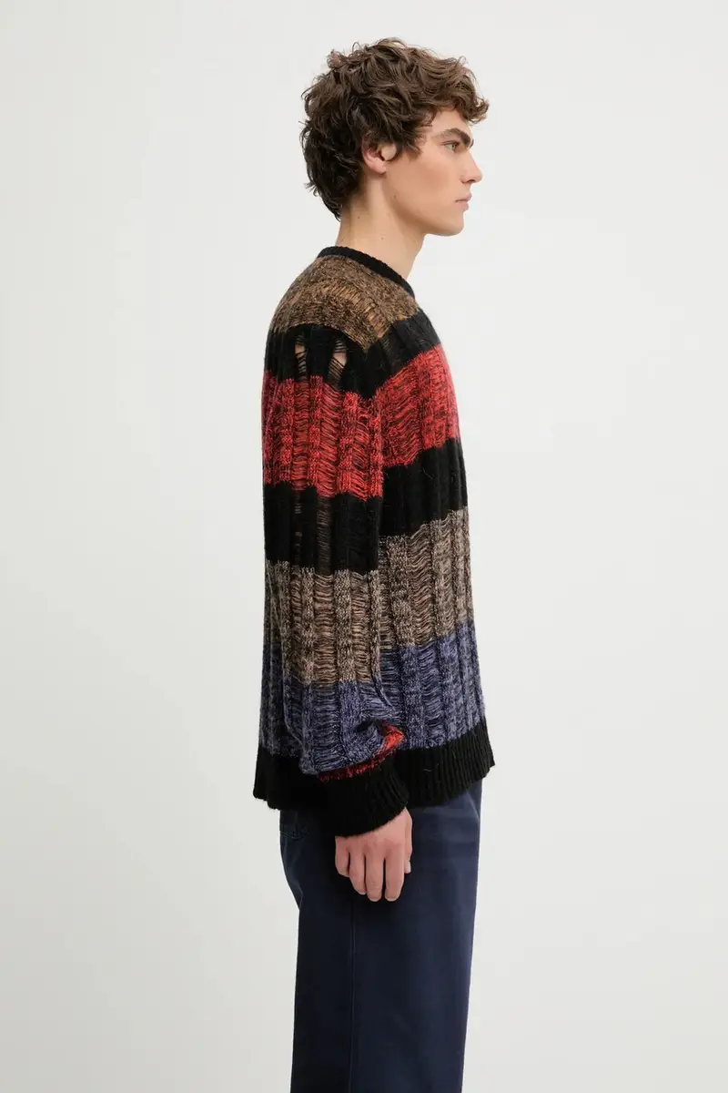 maglione con mohair Mohair Cable AR2004304 Multicolore miniatura 4