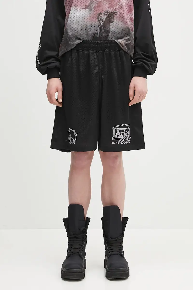 pantaloncini Ramscape Airtex Shorts colore nero AR3005003