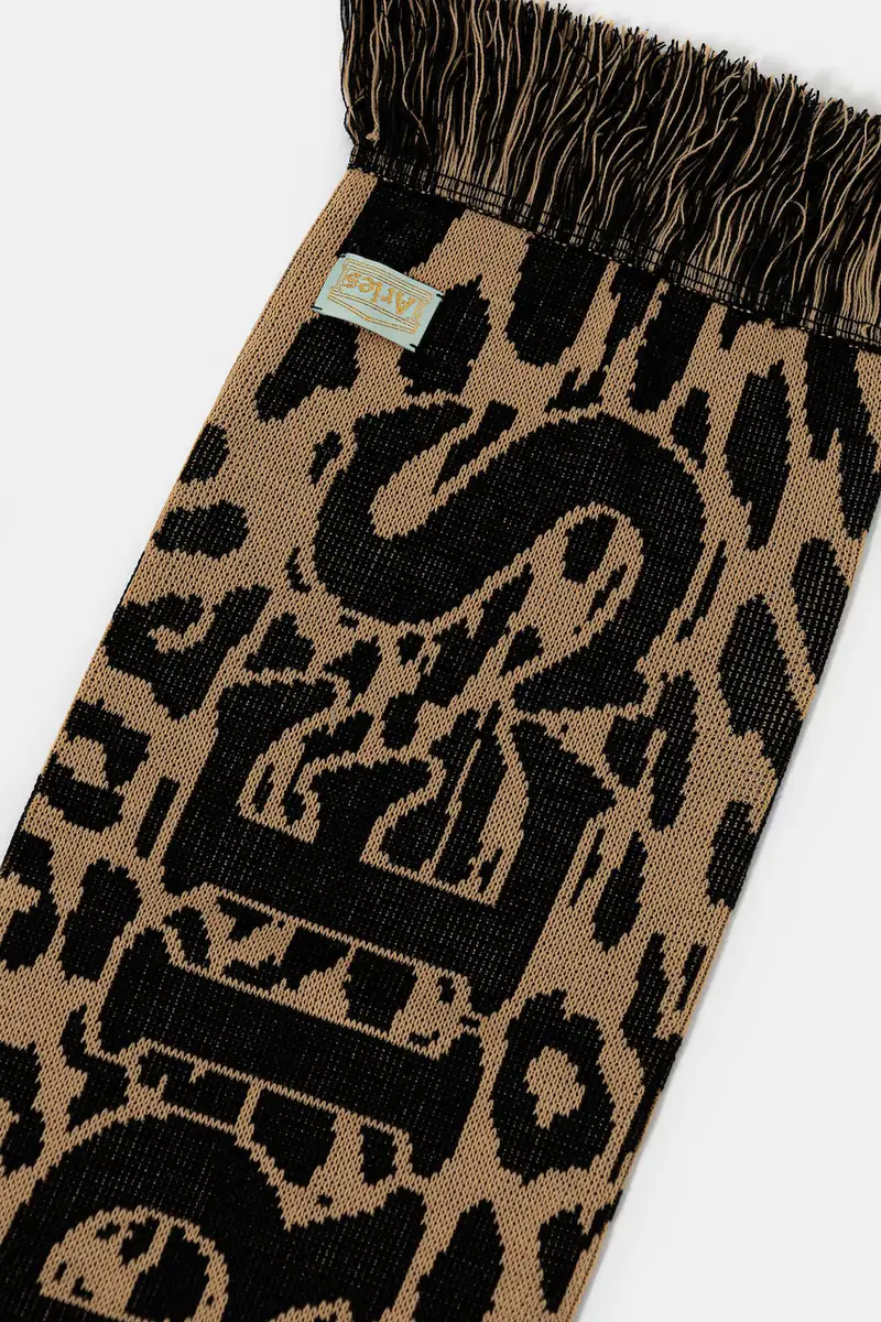 sciarpa J'Adoro Aries Leopard colore beige AR9010604 miniatura 2