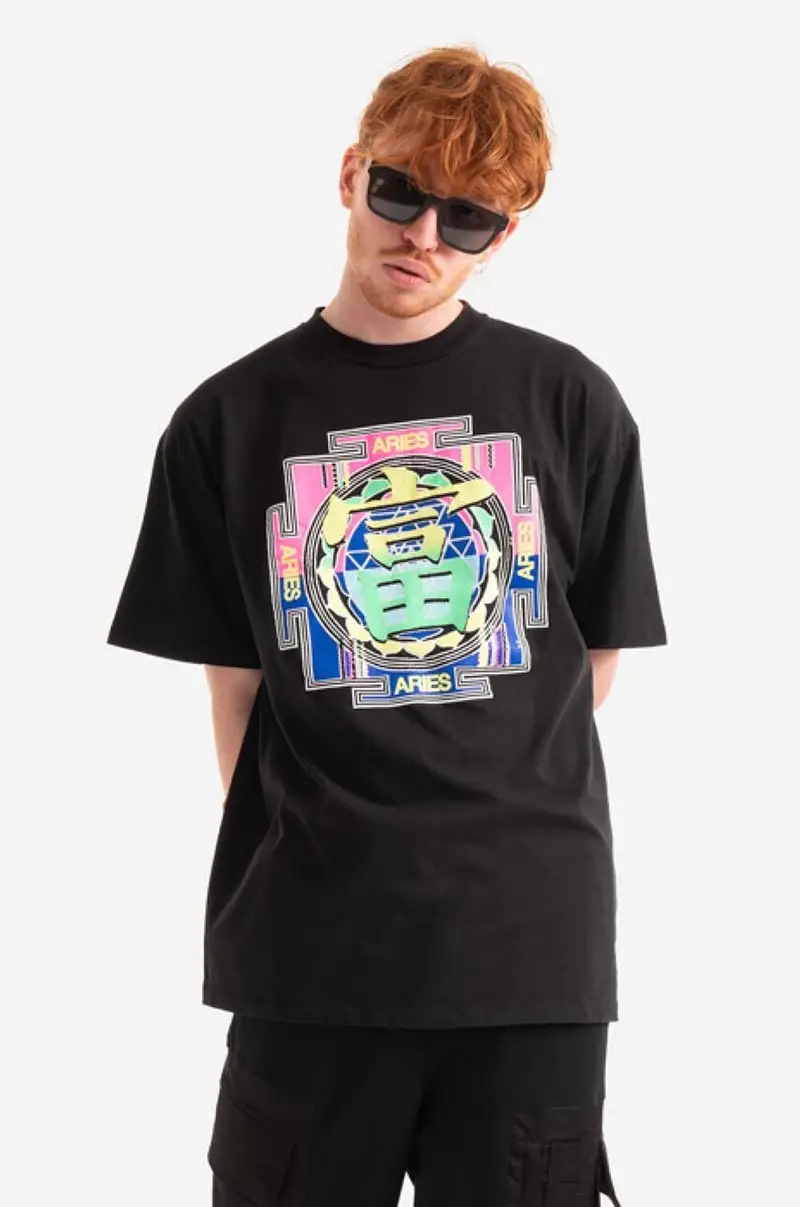 Aries T-shirt Nero 2252451