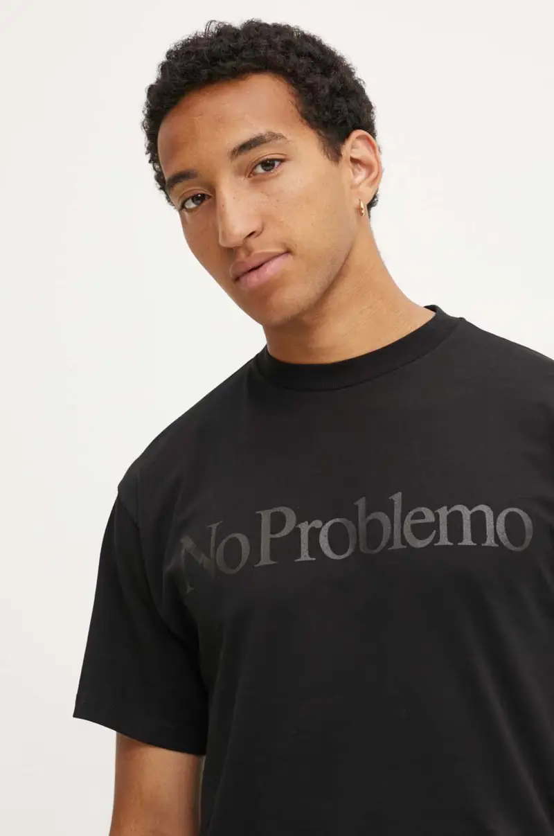 Aries T-shirt Nero 4094196 miniatura 4