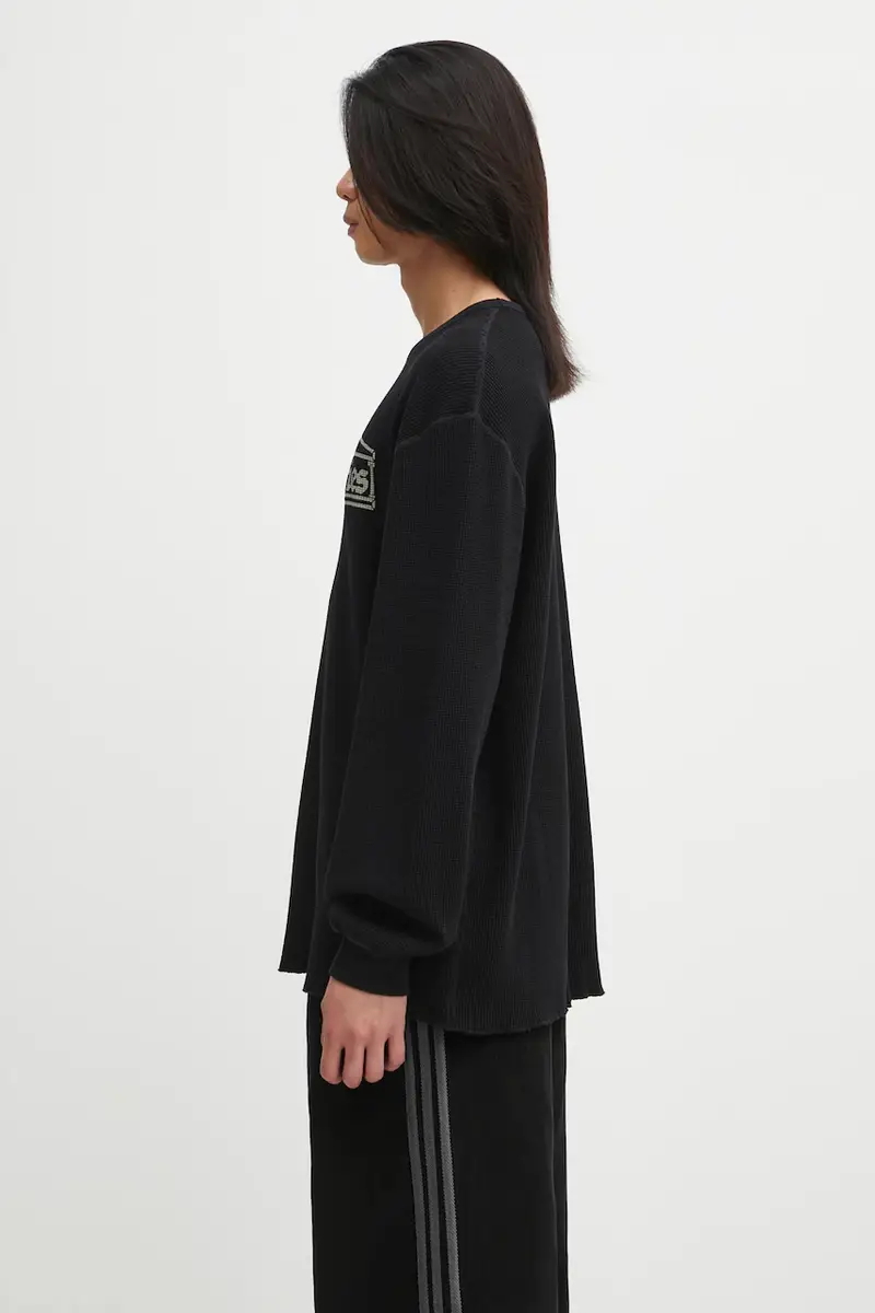 top a maniche lunghe in cotone Reversible Temple colore nero AR4066604 miniatura 2