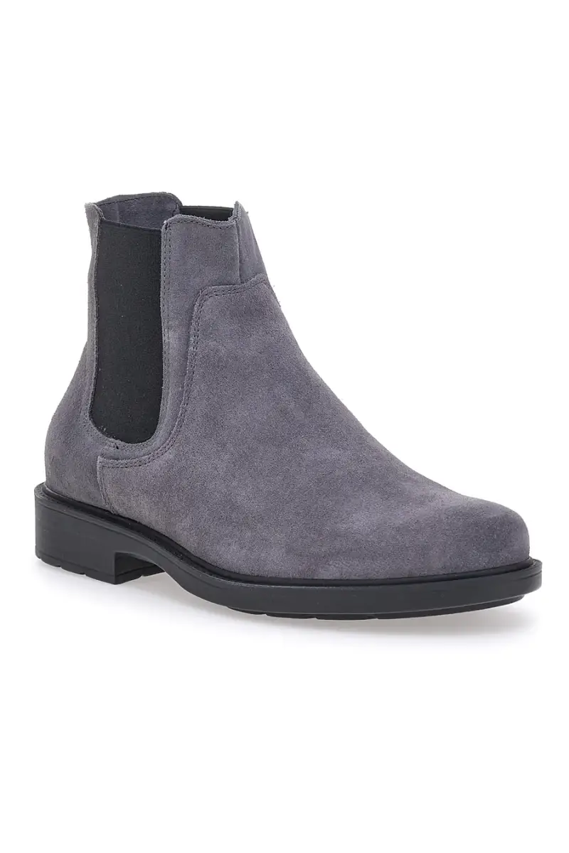 Stivaletto uomo camoscio grigio chiaro Arizona 90297 [GRIGIO] miniatura 2