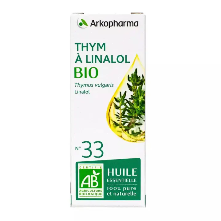 Arkoessentiel Olio Essenziale N°33 Timo A Linalol Bio (Timo Vulgaris) 5ml