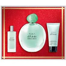 Acqua di Gioia set regalo EDP 100 ml, lozione corpo 50 ml e miniature EDP 10 ml