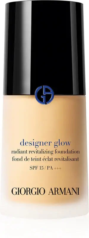 Designer Glow fondotinta ringiovanente e illuminante SPF 15 colore 3 30 ml