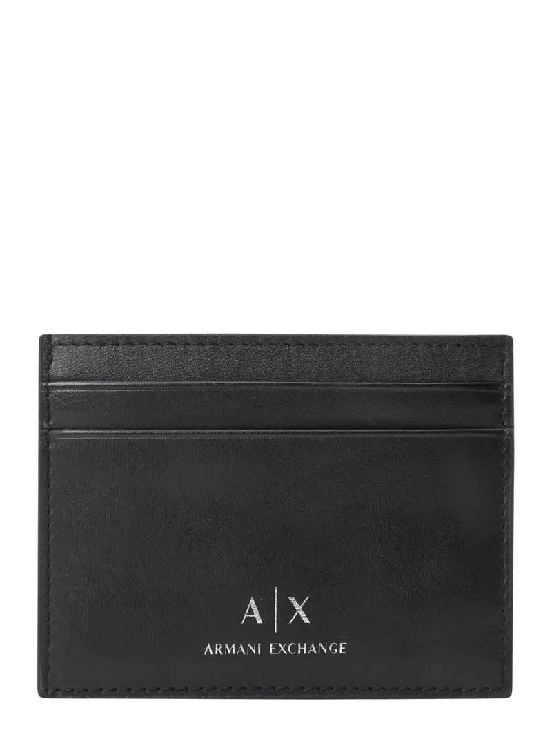 ARMANI EXCHANGE Astuccio grigio argento / nero