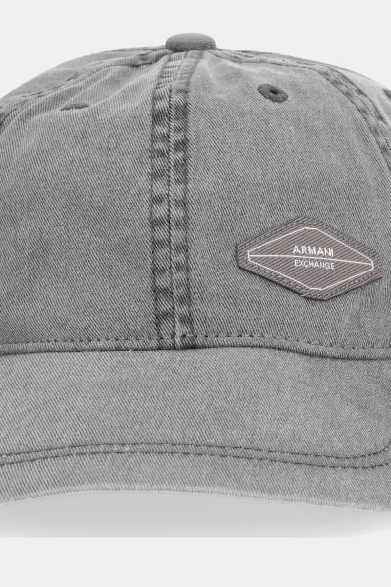 berretto da baseball in cotone colore grigio XM001521 AF15502 miniatura 2