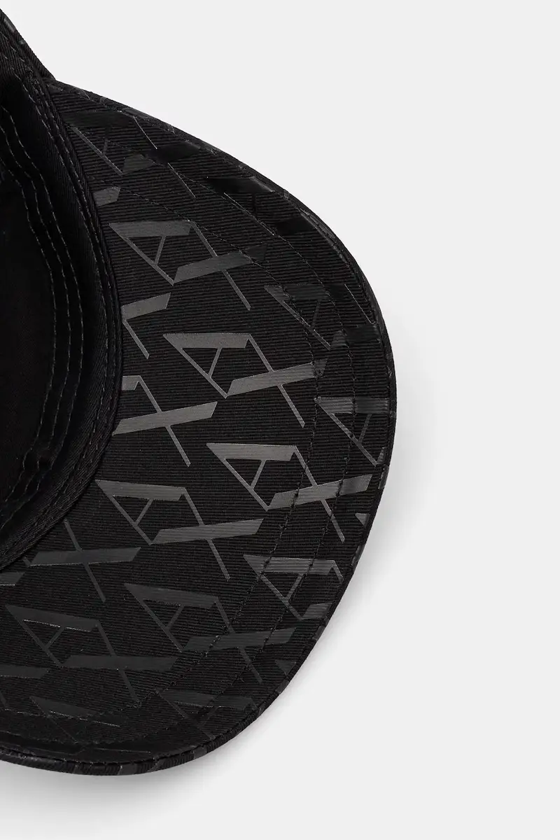 berretto da baseball in cotone colore nero 954229 CC813 miniatura 4