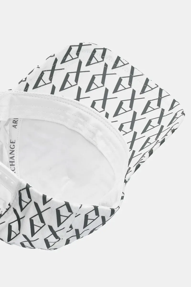 berretto da baseball in cotone colore nero 954229 CC813 Bianco miniatura 4