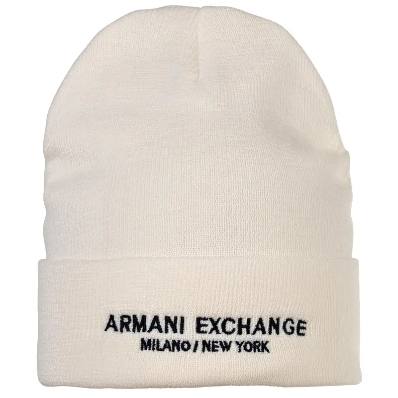 ARMANI EXCHANGE Berretto  nero / bianco