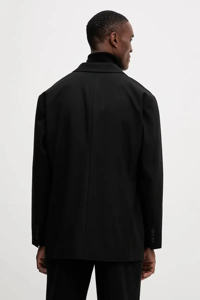 Armani Exchange Blazer Uomo Nero 3777576 miniatura 3