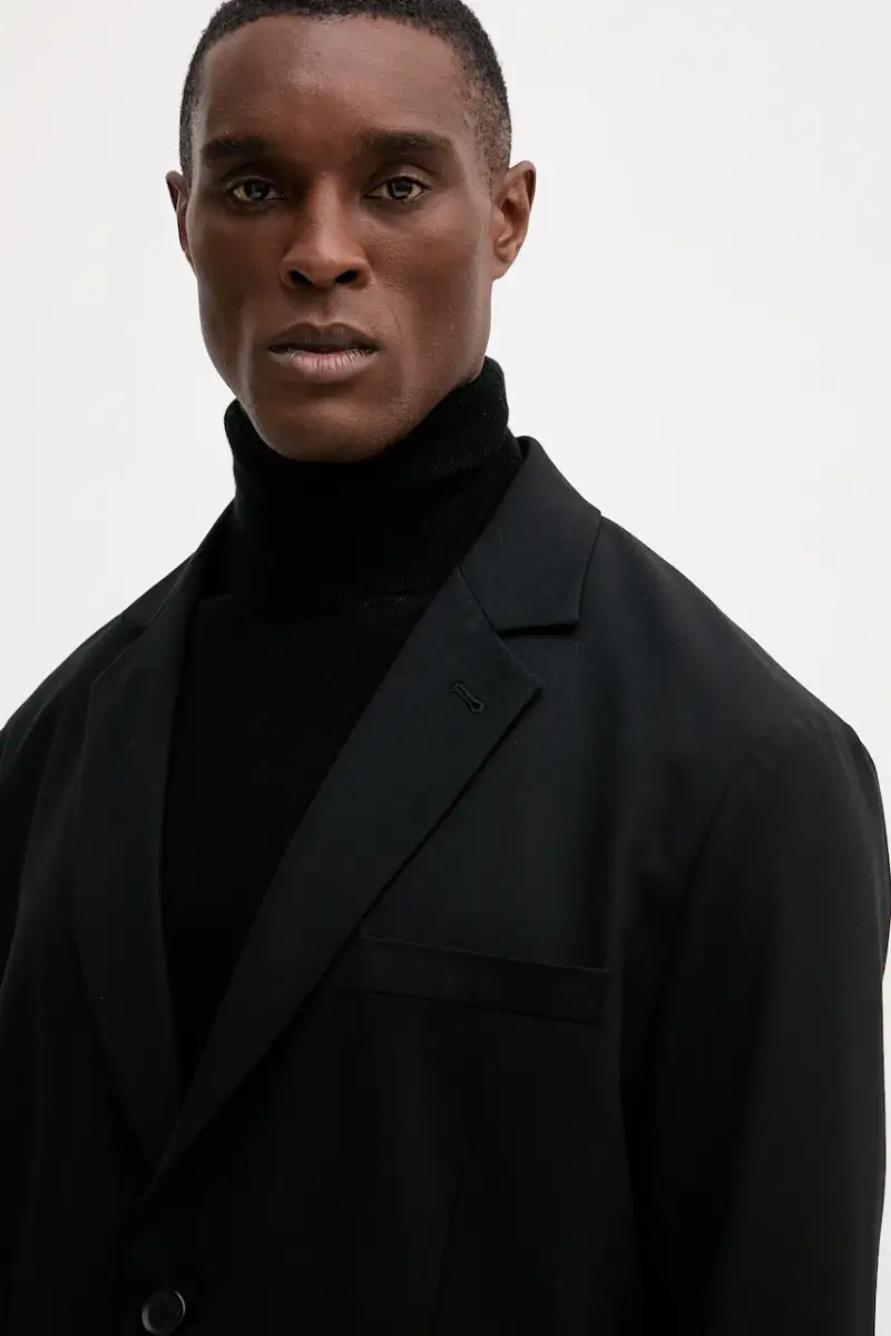 Armani Exchange Blazer Uomo Nero 3777576 miniatura 4