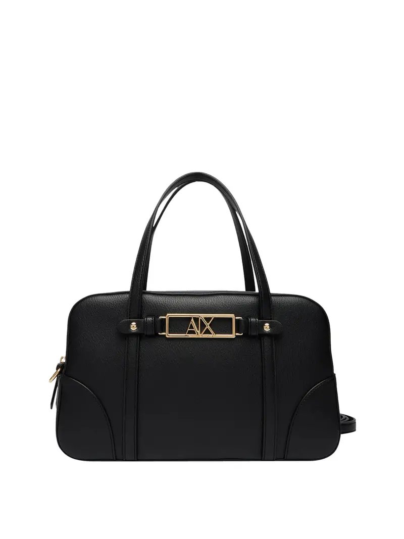 borsa a mano armani exchange da donna - nero