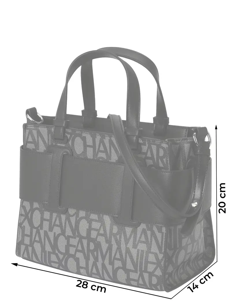 Armani Exchange Borsa a mano Nero 3248964 miniatura 2