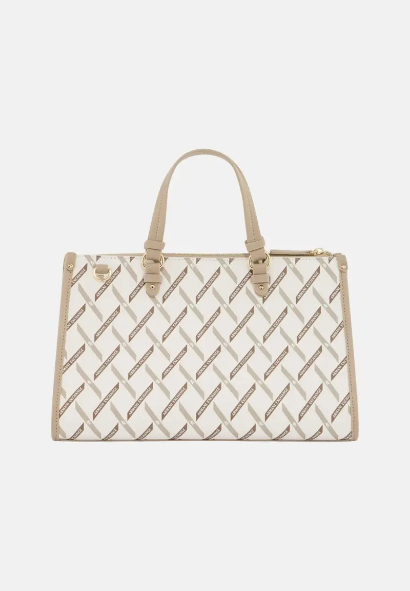Armani Exchange Borsa a mano Donna Beige 4323643 miniatura 3