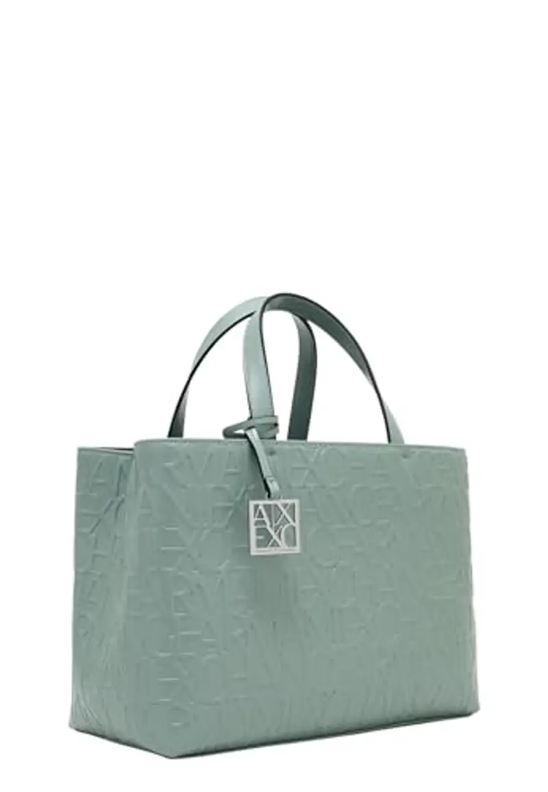 Armani Exchange Borsa a mano Verde 1597608 miniatura 2