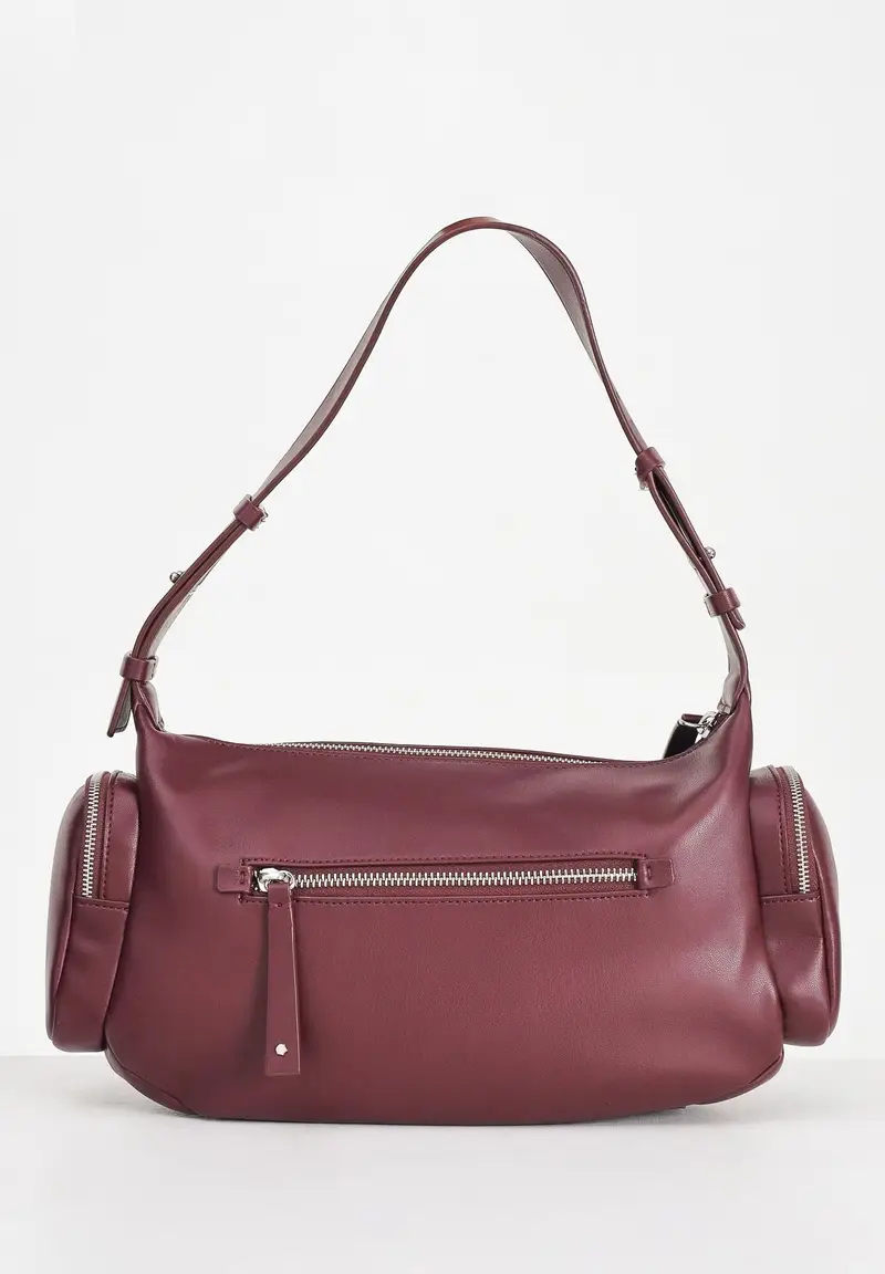 Armani Exchange Borsa a spalla Donna Bordeaux 1284876 miniatura 2