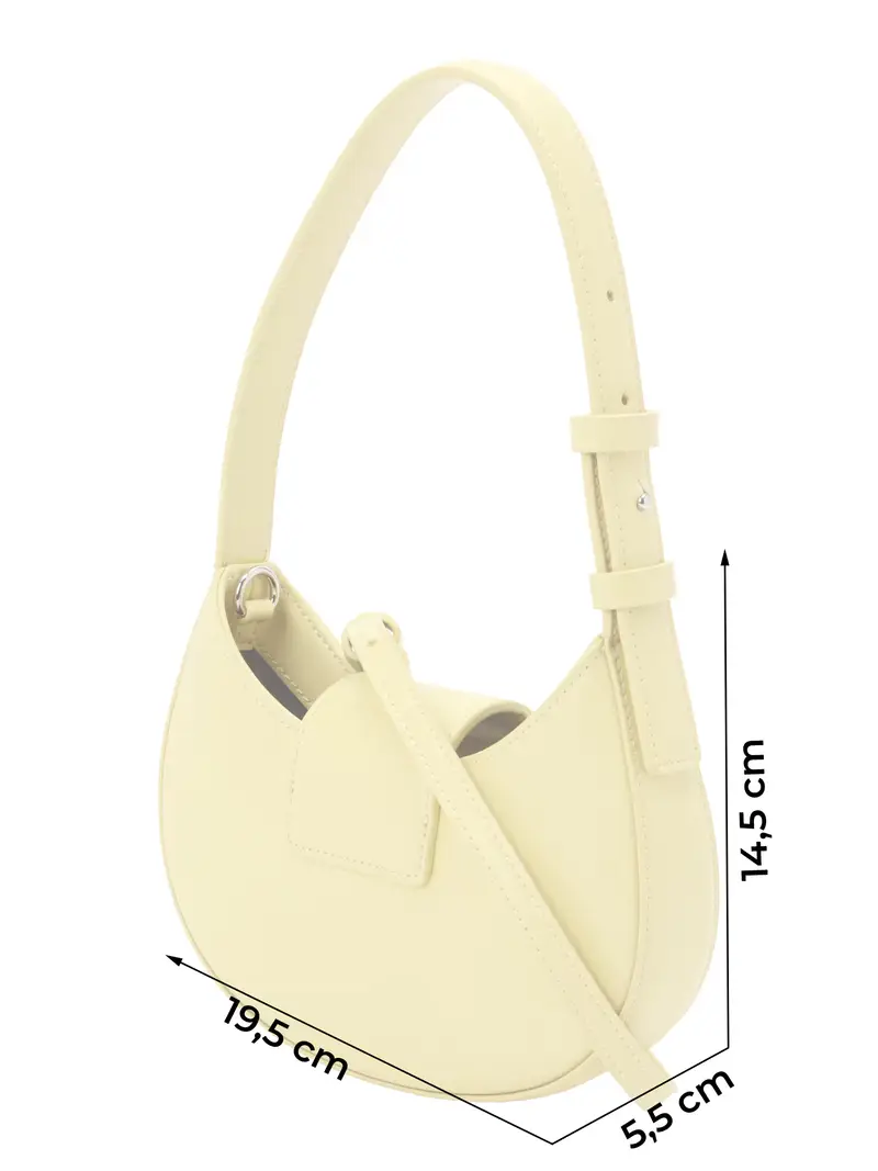 Armani Exchange Borsa a spalla Giallo 4229274 miniatura 2