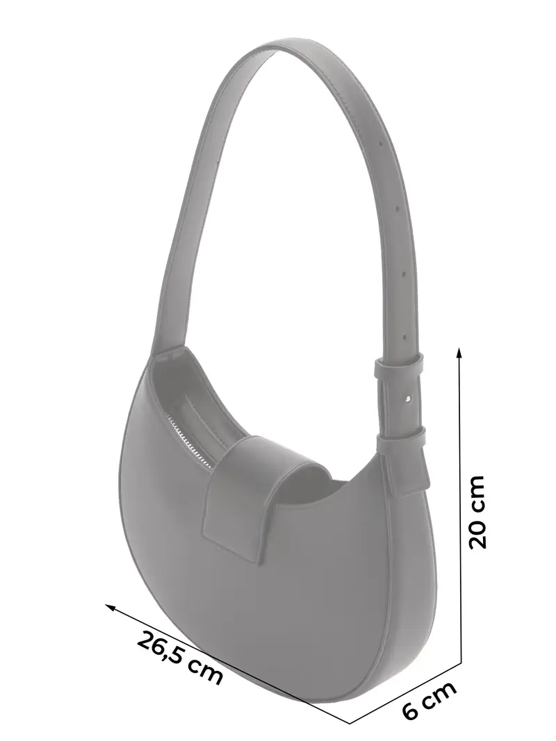 Armani Exchange Borsa a spalla Nero 4229271 miniatura 2