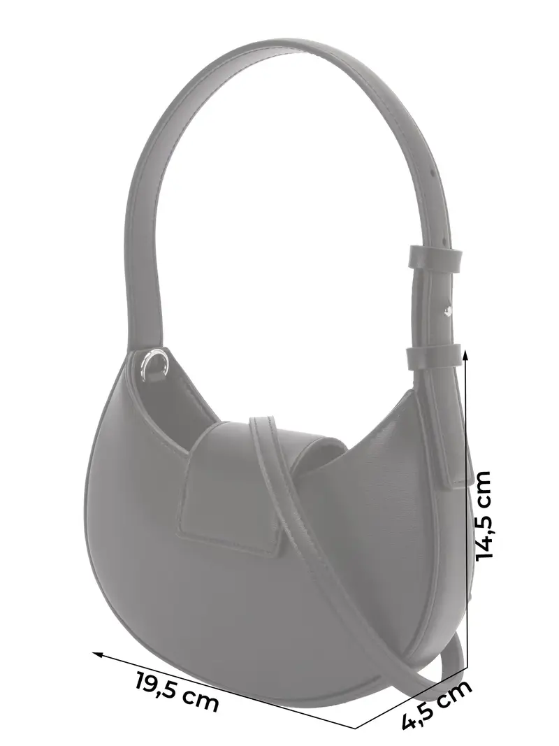 Armani Exchange Borsa a spalla Nero 4229306 miniatura 2