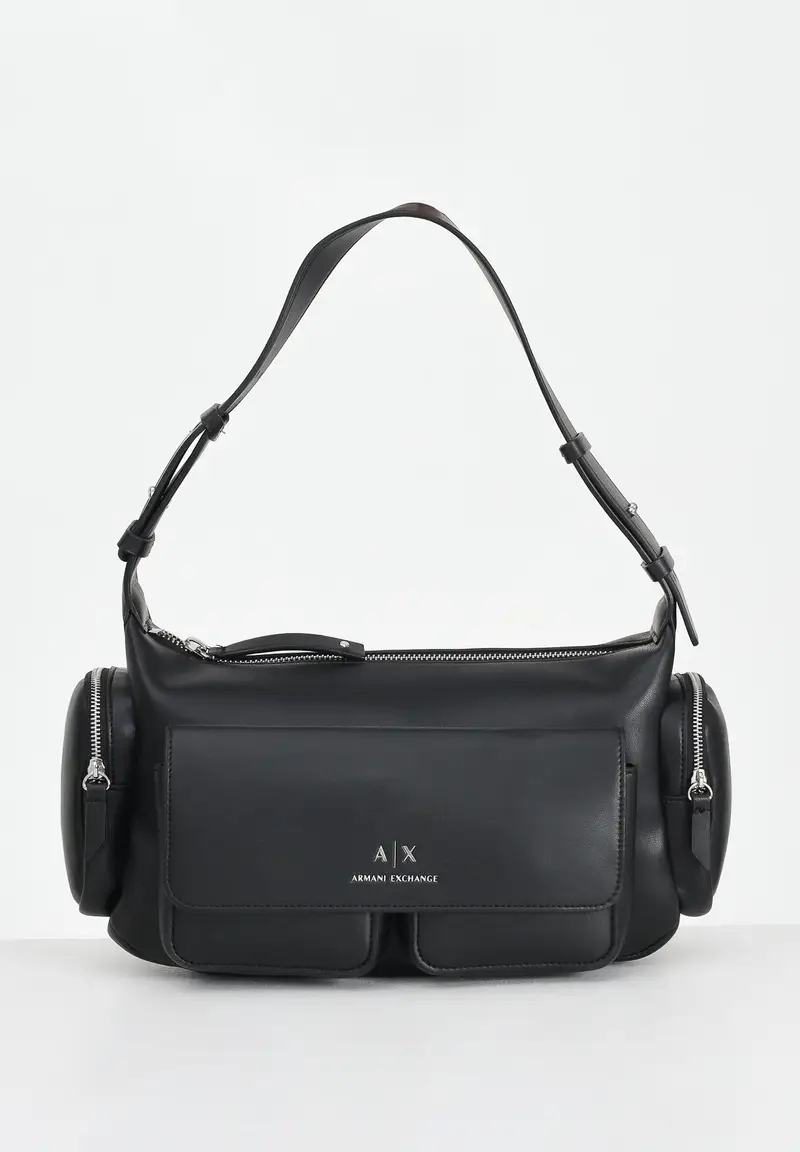 Armani Exchange Borsa a spalla Donna Nero 1284771