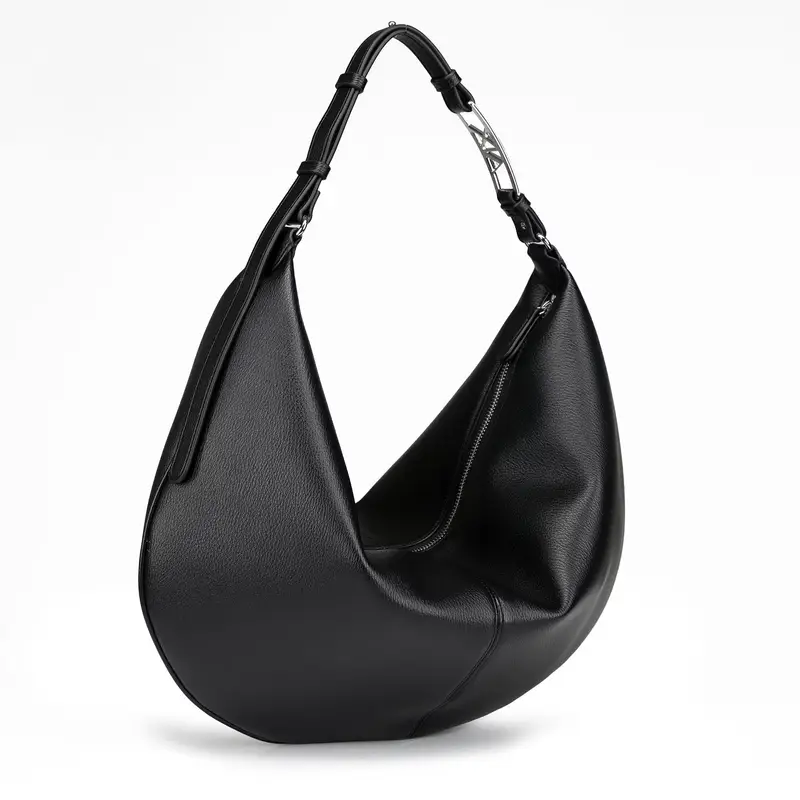 Armani Exchange Borsa a spalla Nero 2940357 miniatura 3