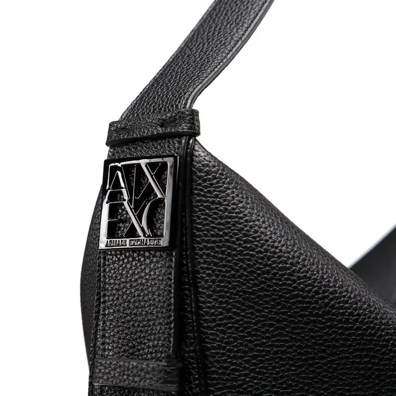 Armani Exchange Borsa a spalla Nero 1976404 miniatura 3