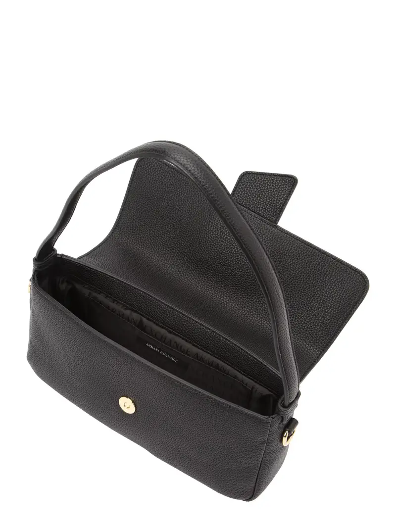 Armani Exchange Borsa a spalla Nero 4229272 miniatura 3