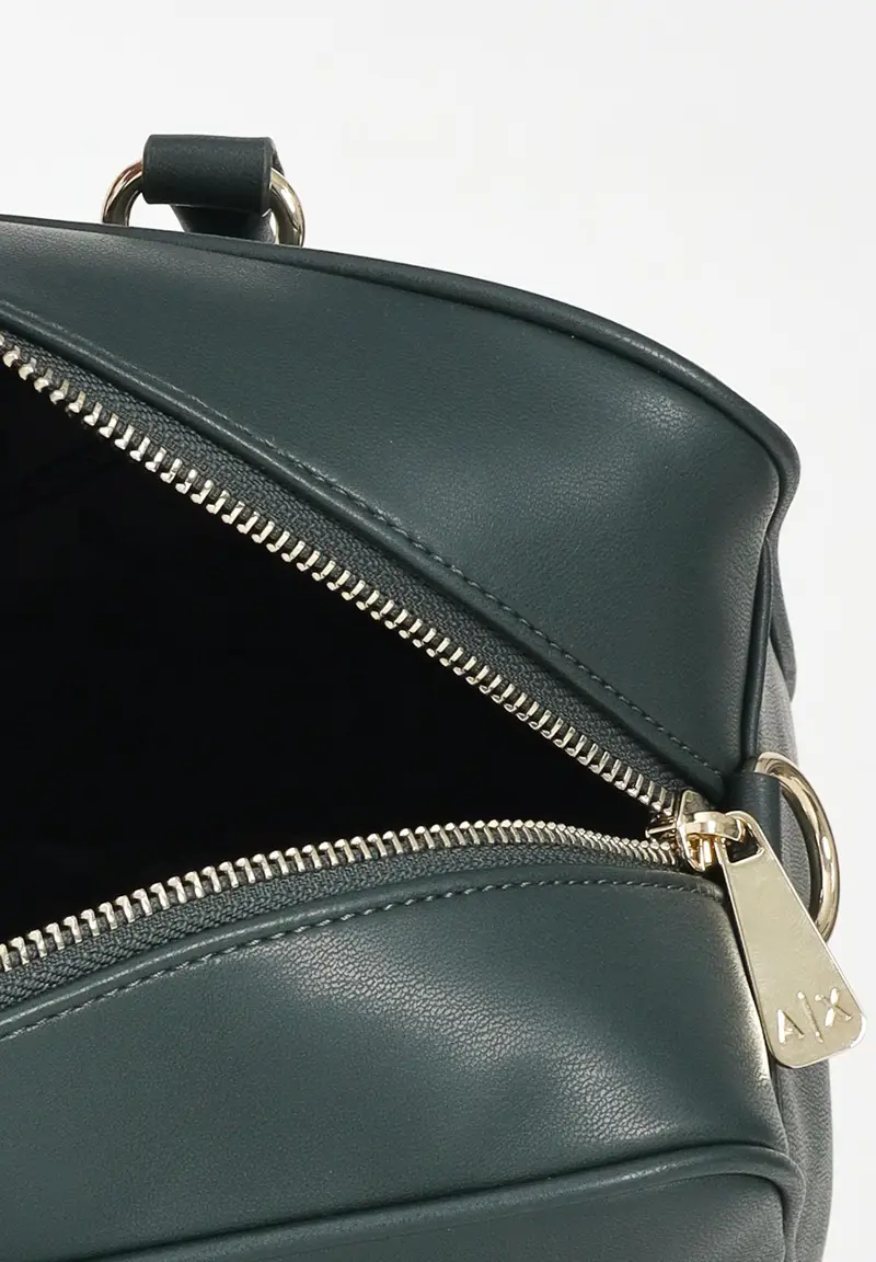 Armani Exchange Borsa a spalla Donna Verde 1284797 miniatura 3