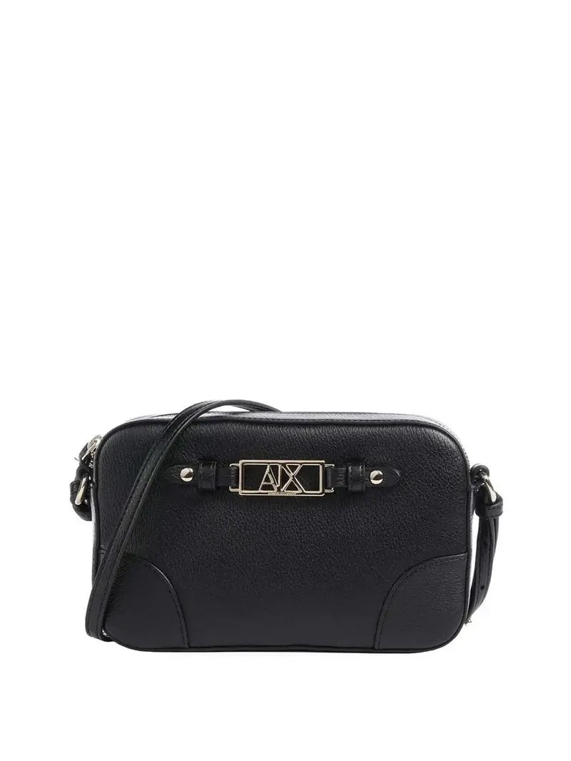 borsa a tracolla armani exchange da donna - nero